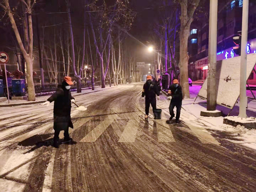 雪天里，洛陽(yáng)公交人抗擊疫情的最美風(fēng)景 